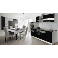 RESPEKTA Küchenblock »KB280WWCG«, mit E-Geräten, Gesamtbreite: 280 cm – schwarz – Rabatt: 33 % RESPEKTA Küchenblock »KB280WWCG«, mit E-Geräten, Gesamtbreite: 280 cm – schwarz – Rabatt: 33 %