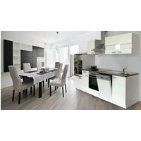 RESPEKTA Küchenblock »KB280WWCG«, mit E-Geräten, Gesamtbreite: 280 cm – weiss – Rabatt: 33 % RESPEKTA Küchenblock »KB280WWCG«, mit E-Geräten, Gesamtbreite: 280 cm – weiss – Rabatt: 33 %