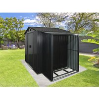 FLORAWORLD Gartenhaus »floraworld«, Metall, BxHxT: 141 x 170 x 76 cm (Außenmaße) – grau Rabatt: 38 % FLORAWORLD Gartenhaus »floraworld«, Metall, BxHxT: 141 x 170 x 76 cm (Außenmaße) – grau Rabatt: 38 %