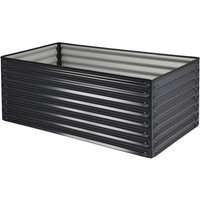 FLORAWORLD Hochbeet »floraworld«, BxHxL: 150 x 60 x 60 cm, Stahl – grau FLORAWORLD Hochbeet »floraworld«, BxHxL: 150 x 60 x 60 cm, Stahl – grau