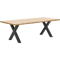 GARDEN IMPRESSIONS Gartentisch »Zeus«, BxHxT: 220 x 72 x 100 cm, Tischplatte: Aluminium – grau GARDEN IMPRESSIONS Gartentisch »Zeus«, BxHxT: 220 x 72 x 100 cm, Tischplatte: Aluminium – grau