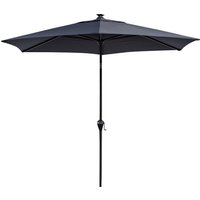 DOPPLER Mittelmast »Active«, ØxH: 300 x 280 cm, abknickbar, Sonnenschutzfaktor: 50+ – schwarz DOPPLER Mittelmast »Active«, ØxH: 300 x 280 cm, abknickbar, Sonnenschutzfaktor: 50+ – schwarz