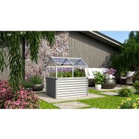 VITAVIA Hochfrühbeet »Zola«, BxLxH: 89 x 126,7 x 134,5 cm, Zincalume® – silberfarben Rabatt: 20 % VITAVIA Hochfrühbeet »Zola«, BxLxH: 89 x 126,7 x 134,5 cm, Zincalume® – silberfarben Rabatt: 20 %