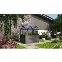 VITAVIA Hochfrühbeet »Zola«, BxLxH: 89 x 126,7 x 134,5 cm, Zincalume® – schwarz Rabatt: 20 % VITAVIA Hochfrühbeet »Zola«, BxLxH: 89 x 126,7 x 134,5 cm, Zincalume® – schwarz Rabatt: 20 %