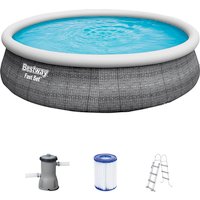 BESTWAY Rundpool »Fast Set™«, rattanfarben/grau, ØxH: 457 x 107 cm Rabatt: 17 % BESTWAY Rundpool »Fast Set™«, rattanfarben/grau, ØxH: 457 x 107 cm Rabatt: 17 %