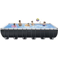 INTEX Framepool »Ultra Quadra XTR«, Eckig, BxLxH: 366x732x132 cm, dunkelgrau Rabatt: 11 % INTEX Framepool »Ultra Quadra XTR«, Eckig, BxLxH: 366x732x132 cm, dunkelgrau Rabatt: 11 %