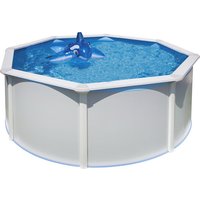 STEINBACH Rundpool »Highline«, Rund, BxH: 460×132 cm, weiß – weiss STEINBACH Rundpool »Highline«, Rund, BxH: 460×132 cm, weiß – weiss