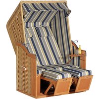 SUNNY SMART Strandkorb »Rustikal«, BxHxT: 120 x 160 x 80 cm, Halblieger, beige/natur SUNNY SMART Strandkorb »Rustikal«, BxHxT: 120 x 160 x 80 cm, Halblieger, beige/natur