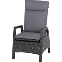 SIENA GARDEN Move-Sessel »Solea«, Rattan, BxHxT: 61 x 109,5 x 61 cm – grau SIENA GARDEN Move-Sessel »Solea«, Rattan, BxHxT: 61 x 109,5 x 61 cm – grau
