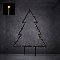 CASAYA Gartenstecker, baumförmig, ø: 72 cm, netz, schwarz – weiss CASAYA Gartenstecker, baumförmig, ø: 72 cm, netz, schwarz – weiss