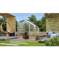 VITAVIA Gewächshaus »Venus Plus 3800«, BxHxL: 195 x 209,5 x 131 cm – silberfarben VITAVIA Gewächshaus »Venus Plus 3800«, BxHxL: 195 x 209,5 x 131 cm – silberfarben