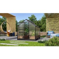 VITAVIA Gewächshaus »Venus Plus 5000«, BxHxL: 195 x 209,5 x 131 cm – grau VITAVIA Gewächshaus »Venus Plus 5000«, BxHxL: 195 x 209,5 x 131 cm – grau