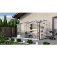 VITAVIA Gewächshaus »Osiris«, 6,5 m², Kunststoff/Aluminium, winterfest – silberfarben VITAVIA Gewächshaus »Osiris«, 6,5 m², Kunststoff/Aluminium, winterfest – silberfarben