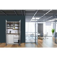 RESPEKTA Schrankküche, mit E-Geräten, Gesamtbreite: 104 cm – silberfarben – Rabatt: 33 % RESPEKTA Schrankküche, mit E-Geräten, Gesamtbreite: 104 cm – silberfarben – Rabatt: 33 %