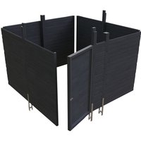 SKANHOLZ Abstellraum zum Unterbau in ein SKAN HOLZ Carport, schiefergrau SKANHOLZ Abstellraum zum Unterbau in ein SKAN HOLZ Carport, schiefergrau