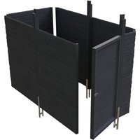 SKANHOLZ Abstellraum zum Unterbau in ein SKAN HOLZ Carport, schiefergrau SKANHOLZ Abstellraum zum Unterbau in ein SKAN HOLZ Carport, schiefergrau