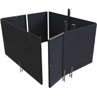 SKANHOLZ Abstellraum zum Unterbau in ein SKAN HOLZ Carport, schiefergrau SKANHOLZ Abstellraum zum Unterbau in ein SKAN HOLZ Carport, schiefergrau