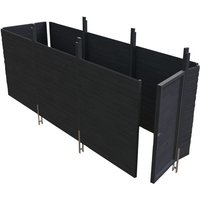 SKANHOLZ Abstellraum zum Unterbau in ein SKAN HOLZ Carport, schiefergrau SKANHOLZ Abstellraum zum Unterbau in ein SKAN HOLZ Carport, schiefergrau