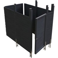 SKANHOLZ Abstellraum zum Unterbau in ein SKAN HOLZ Carport, schiefergrau SKANHOLZ Abstellraum zum Unterbau in ein SKAN HOLZ Carport, schiefergrau