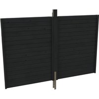 SKANHOLZ Rückwand zum Einbau in ein SKAN HOLZ Carport, schiefergrau SKANHOLZ Rückwand zum Einbau in ein SKAN HOLZ Carport, schiefergrau