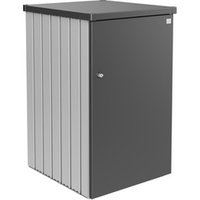 BIOHORT Mülltonnenbox »Alex«, aus Stahlblech, 80x129x88cm (BxHxT), 740 Liter – silberfarben BIOHORT Mülltonnenbox »Alex«, aus Stahlblech, 80x129x88cm (BxHxT), 740 Liter – silberfarben