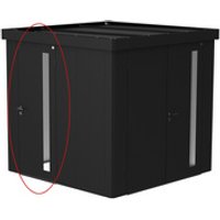 BIOHORT Zusatztür, feuerverzinkt, dunkelgraumetallic – schwarz BIOHORT Zusatztür, feuerverzinkt, dunkelgraumetallic – schwarz