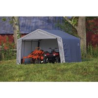 SHELTERLOGIC Folien-Gerätehaus, H (max) x B x T: 260 x 370 x 370 cm – grau Rabatt: 6 % SHELTERLOGIC Folien-Gerätehaus, H (max) x B x T: 260 x 370 x 370 cm – grau Rabatt: 6 %