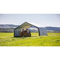 SHELTERLOGIC Gartenhaus »Run-in-Shed«, Kunststoff, BxHxT: 670 x 380 x 730 cm (Außenmaße inkl. Dachüberstand) – grau SHELTERLOGIC Gartenhaus »Run-in-Shed«, Kunststoff, BxHxT: 670 x 380 x 730 cm (Außenmaße inkl. Dachüberstand) – grau