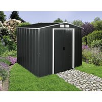 TEPRO Gerätehaus, BxT: 262cm x 182.1cm – grau TEPRO Gerätehaus, BxT: 262cm x 182.1cm – grau