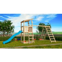 KARIBU Spielturm, BxHxT: 415 x 270 x 264 cm, natur – braun KARIBU Spielturm, BxHxT: 415 x 270 x 264 cm, natur – braun