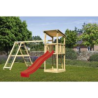 KARIBU Spielturm, BxHxT: 415 x 270 x 264 cm, natur – braun (Rabatt: 11 %) KARIBU Spielturm, BxHxT: 415 x 270 x 264 cm, natur – braun (Rabatt: 11 %)