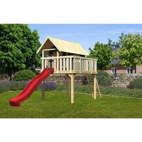 AKUBI Spielturm, BxHxT: 198 x 329,5 x 243 cm, natur – braun (Rabatt: 12 %) AKUBI Spielturm, BxHxT: 198 x 329,5 x 243 cm, natur – braun (Rabatt: 12 %)