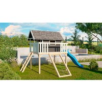 AKUBI Spielturm, BxHxT: 198 x 329,5 x 243 cm, natur – braun (Rabatt: 12 %) AKUBI Spielturm, BxHxT: 198 x 329,5 x 243 cm, natur – braun (Rabatt: 12 %)