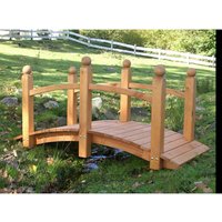 PROMADINO Zierbrücke, Holz, honigbraun PROMADINO Zierbrücke, Holz, honigbraun