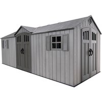 LIFETIME Gerätehaus »Neptun«, BxHxT: 610 x 241 x 243 cm, Kunststoff, grau LIFETIME Gerätehaus »Neptun«, BxHxT: 610 x 241 x 243 cm, Kunststoff, grau