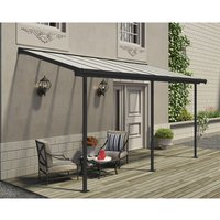 PALRAM Terrassendach »Sierra«, Breite: 670 cm, Dach: Polycarbonat (PC), anthrazit – grau Rabatt: 24 % PALRAM Terrassendach »Sierra«, Breite: 670 cm, Dach: Polycarbonat (PC), anthrazit – grau Rabatt: 24 %