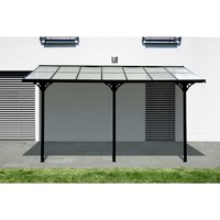 Westmann Terrassendach »Bruce«, schwarz, BxHxT: 435 x 225-270 x 300 cm Rabatt: 20 % Westmann Terrassendach »Bruce«, schwarz, BxHxT: 435 x 225-270 x 300 cm Rabatt: 20 %