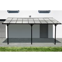 Westmann Terrassendach »Bruce«, Breite: 556 cm, Dach: Polycarbonat (PC), schwarz Westmann Terrassendach »Bruce«, Breite: 556 cm, Dach: Polycarbonat (PC), schwarz
