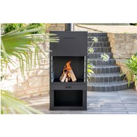 Westmann Gartenkamin, BxHxT: 70 x 229 x 41 cm – schwarz Rabatt: 20 % Westmann Gartenkamin, BxHxT: 70 x 229 x 41 cm – schwarz Rabatt: 20 %