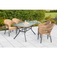 MERXX Gartenmöbelset »Ravenna«, 4 Sitzplätze, Aluminium/Kunststoff – grau Rabatt: 20 % MERXX Gartenmöbelset »Ravenna«, 4 Sitzplätze, Aluminium/Kunststoff – grau Rabatt: 20 %