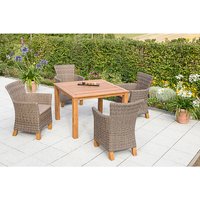 MERXX Gartenmöbelset »Toskana«, 4 Sitzplätze, Aluminium/Kunststoff/Akazienholz, inkl. Auflagen – beige Rabatt: 20 % MERXX Gartenmöbelset »Toskana«, 4 Sitzplätze, Aluminium/Kunststoff/Akazienholz, inkl. Auflagen – beige Rabatt: 20 %