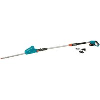 GARDENA Teleskop-Heckenschere, 18 V, 2,5 Ah, mit Akku – tuerkis Rabatt: 20 % GARDENA Teleskop-Heckenschere, 18 V, 2,5 Ah, mit Akku – tuerkis Rabatt: 20 %
