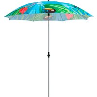 DOPPLER Sonnenschirm »Active«, ØxH: 210 x 122cm, abknickbar, Sonnenschutzfaktor: 50+ – bunt DOPPLER Sonnenschirm »Active«, ØxH: 210 x 122cm, abknickbar, Sonnenschutzfaktor: 50+ – bunt