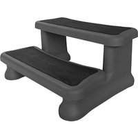 Canadian Spa Treppe 90 x 40 x 67cm schwarz Canadian Spa Treppe 90 x 40 x 67cm schwarz