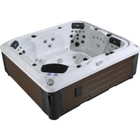 Canadian Spa Whirlpool 213 x 87 x 243 cm braun 5 Sitzplätze Canadian Spa Whirlpool 213 x 87 x 243 cm braun 5 Sitzplätze