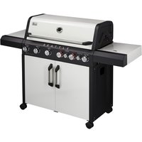 Mr. GARDENER Gasgrill »Seattle 6 Pro«, 6 Brenner, Grillfläche: 94 x 43 cm, mit Unterschrank Mr. GARDENER Gasgrill »Seattle 6 Pro«, 6 Brenner, Grillfläche: 94 x 43 cm, mit Unterschrank