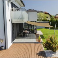 WINDHAGER Sonnensegel, Quadratisch – beige WINDHAGER Sonnensegel, Quadratisch – beige