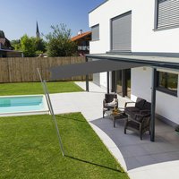 WINDHAGER Sonnensegel, Quadratisch – schwarz WINDHAGER Sonnensegel, Quadratisch – schwarz