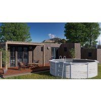 GRE Rundpool »NORDIC«, weiß, ØxH: 300 x 120 cm – weiss GRE Rundpool »NORDIC«, weiß, ØxH: 300 x 120 cm – weiss