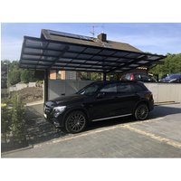 XIMAX Carport »Linea«, typ_60, BxT: 243,1 x 495,4 cm, Firsthöhe: 289 cm – schwarz XIMAX Carport »Linea«, typ_60, BxT: 243,1 x 495,4 cm, Firsthöhe: 289 cm – schwarz
